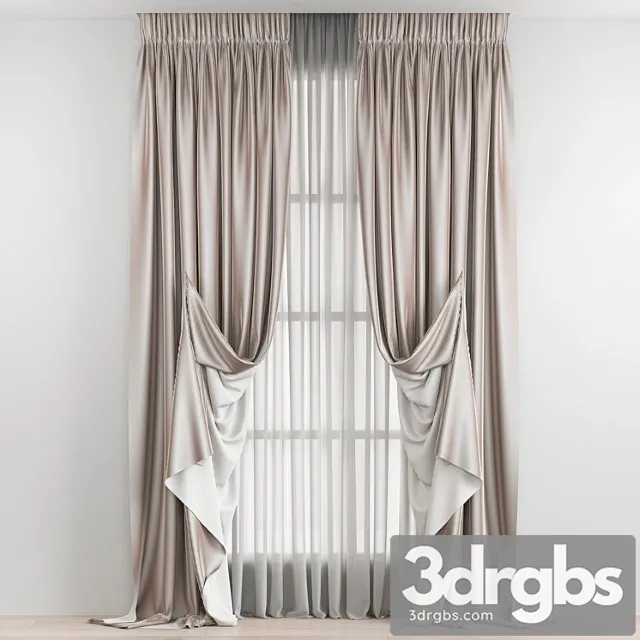 Curtain_2_23 3D Model Free