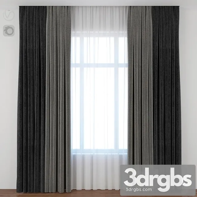 Curtain_3_22 3D Model Free