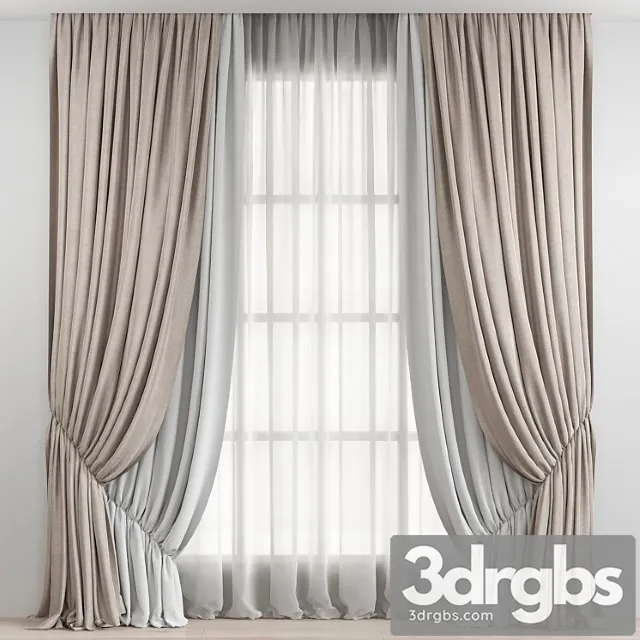 Curtain_3_23 3D Model Free