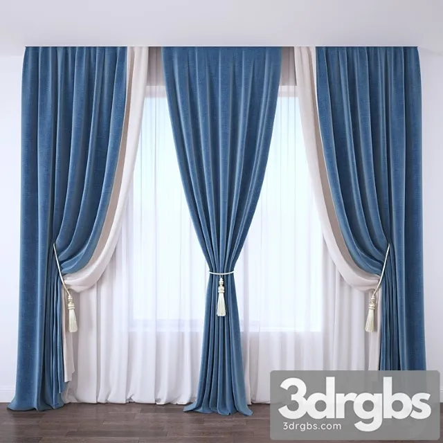 Curtain_5 3D Model Free
