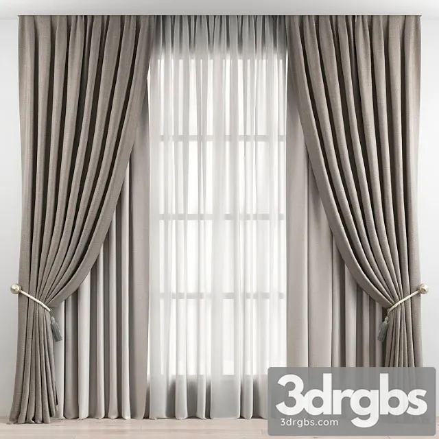 Curtain_6_23 3D Model Free