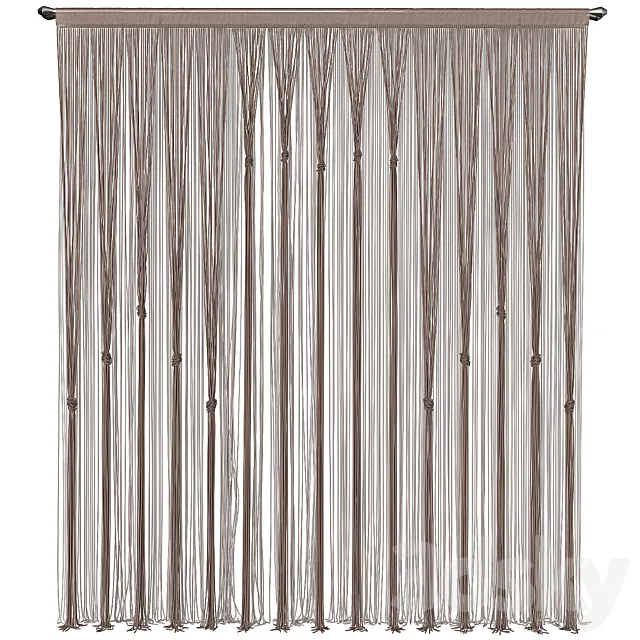 Curtain_73 3D Model