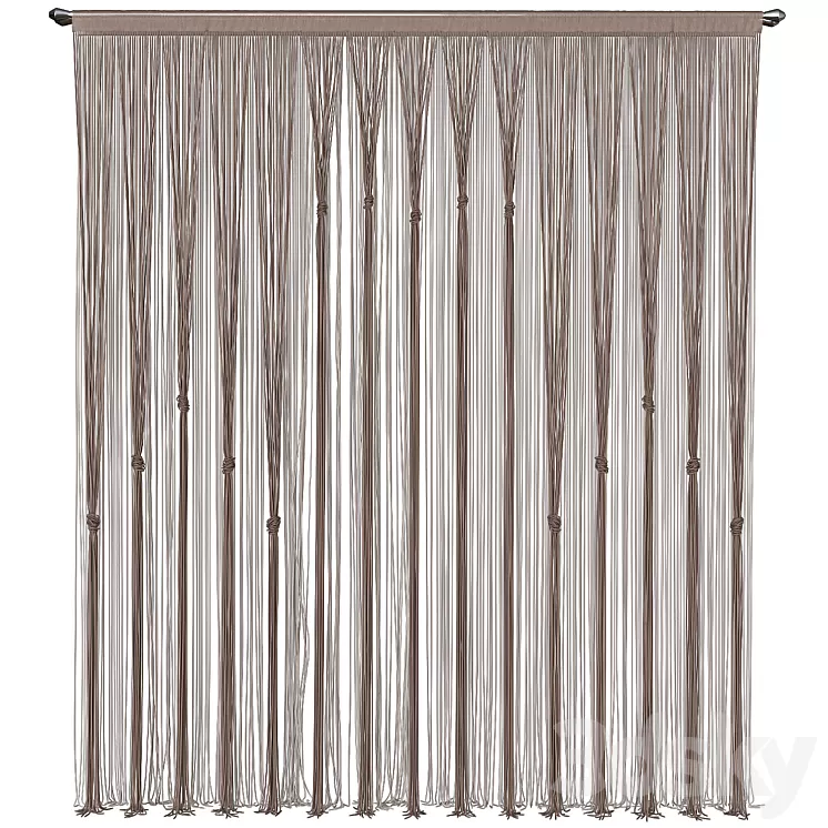 Curtain_73 3D Model Free