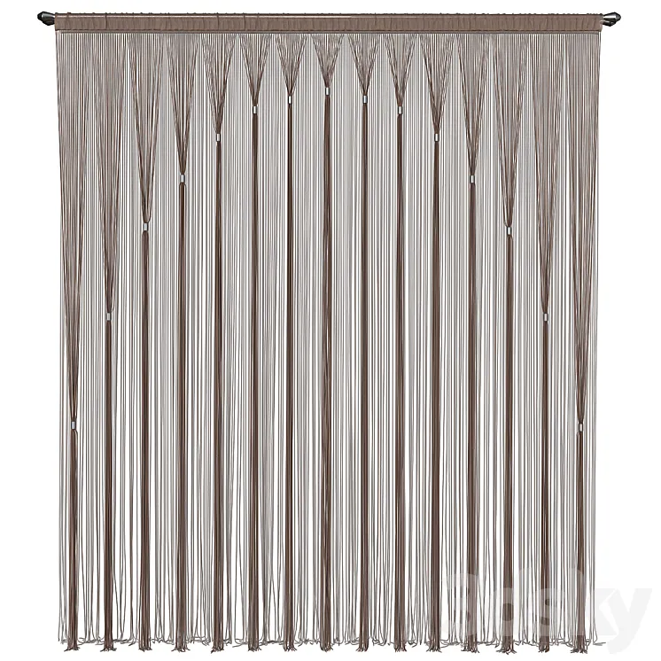 Curtain_75 3D Model Free