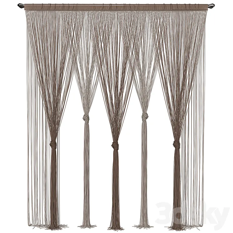 Curtain_76 3D Model Free