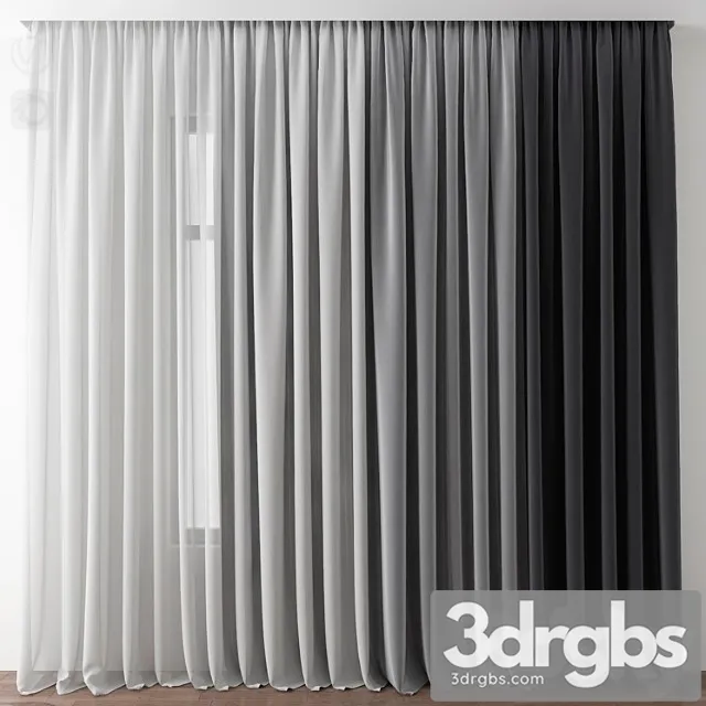 Curtain_9_2 3D Model Free