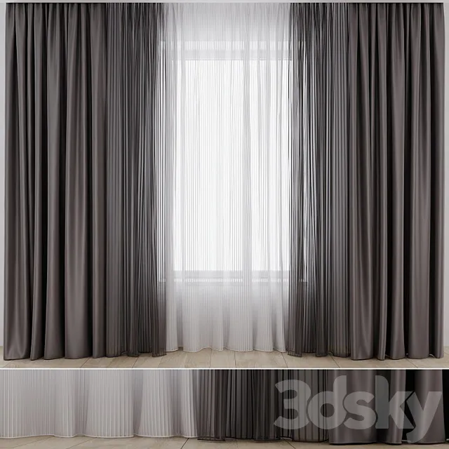Curtains 05 3DModel