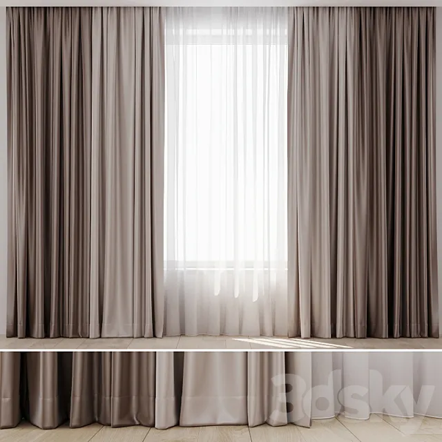 Curtains 08 3DModel