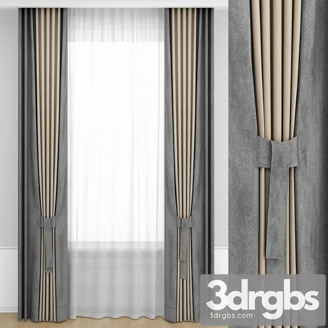 Curtains 1 14 3D Model Free