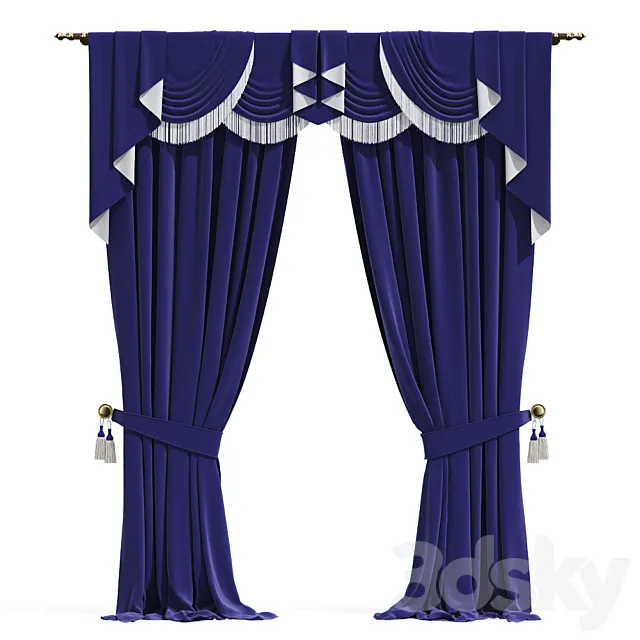 Curtains 11 3D Model