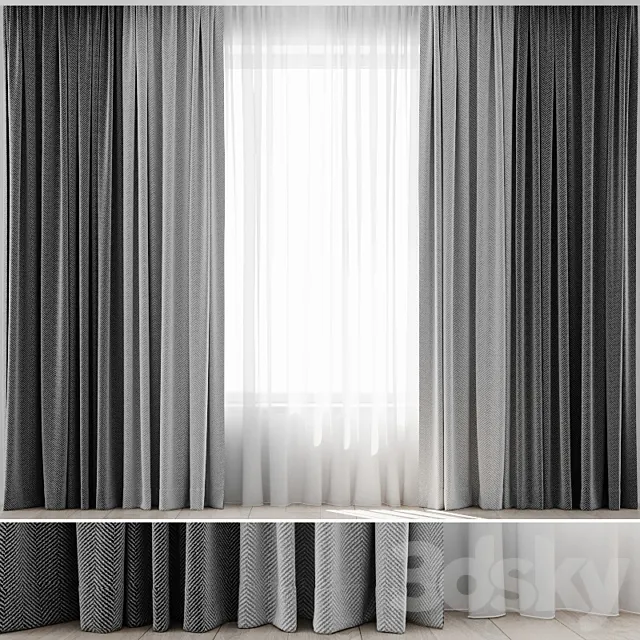 Curtains 11 3DModel