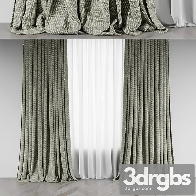 Curtains 11_2 3D Model Free