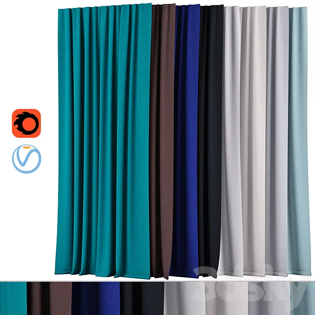 Curtains 132 | Backhausen | VENUS 3D Model