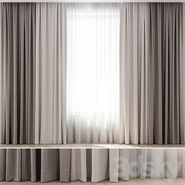 Curtains 15 3DModel