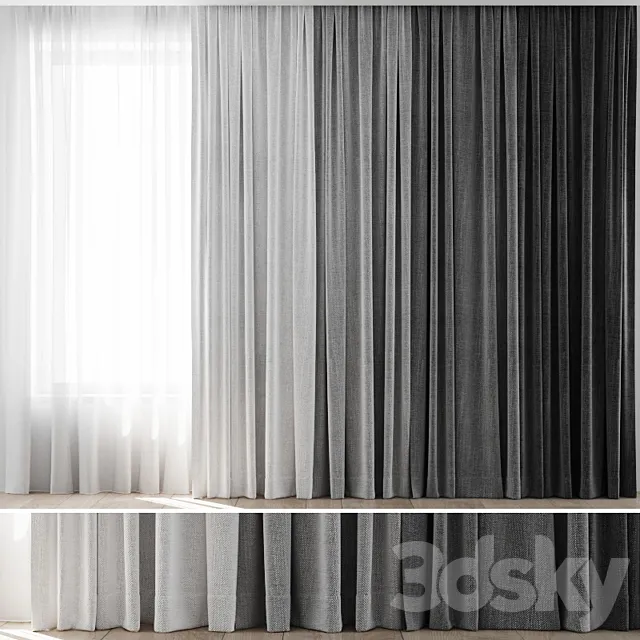 Curtains 24 3DModel