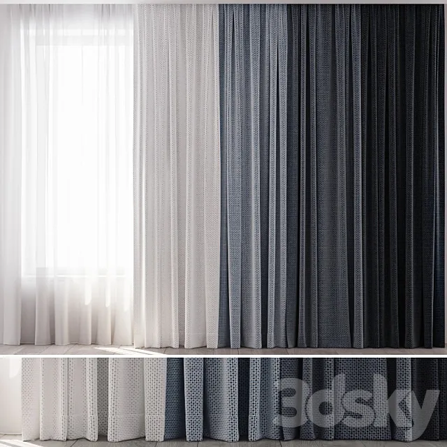 Curtains 25 3DModel
