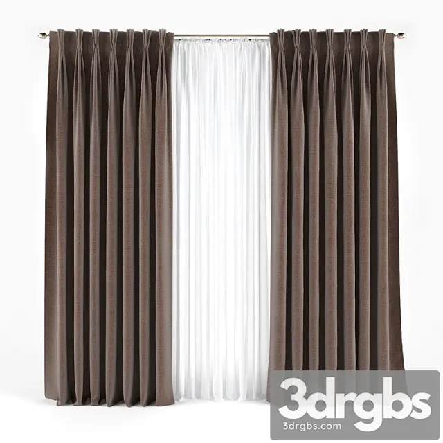 Curtains 26 3D Model Free