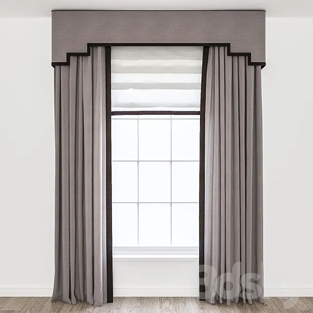 Curtains 31 3D Model