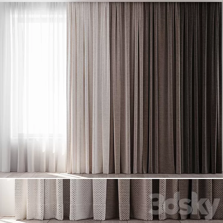 Curtains 31 3D Model