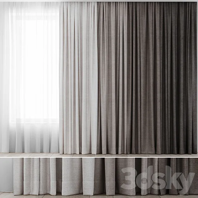 Curtains 32 3DModel