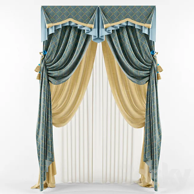 Curtains 35 3DModel