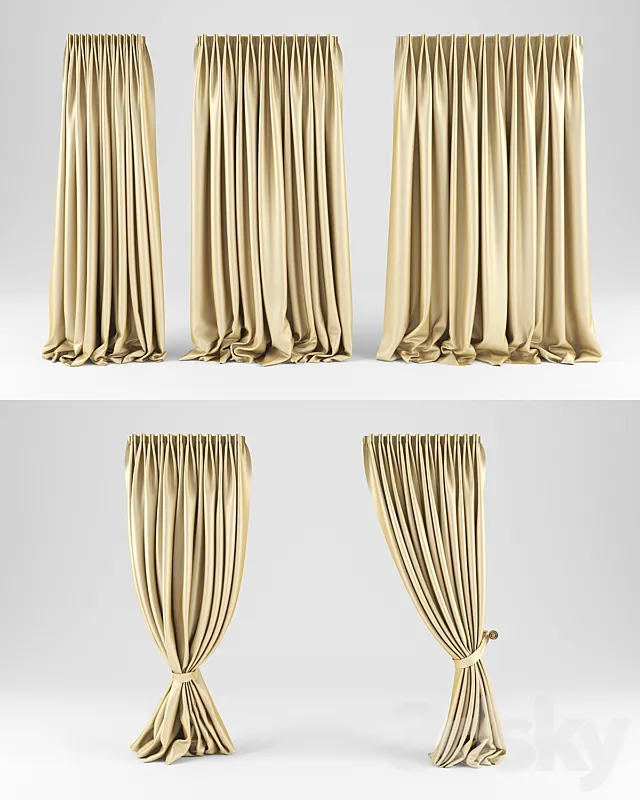 Curtains 3DModel