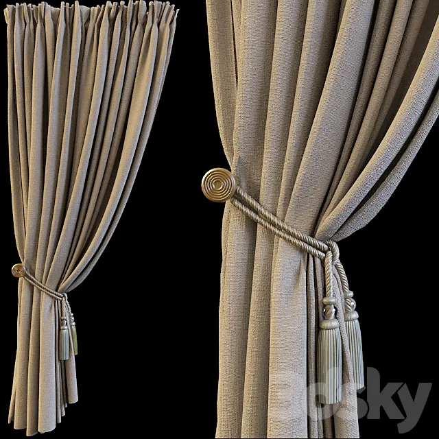 Curtains 3DModel