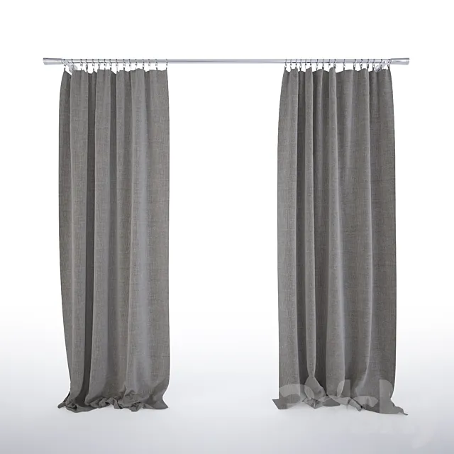 curtains 3DModel
