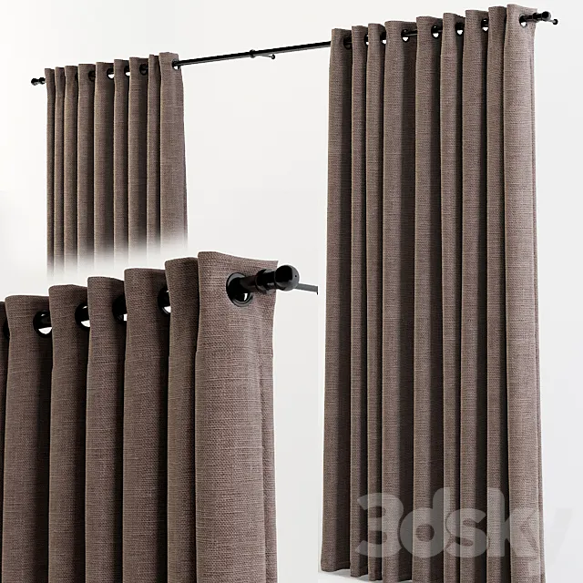 Curtains 3DModel