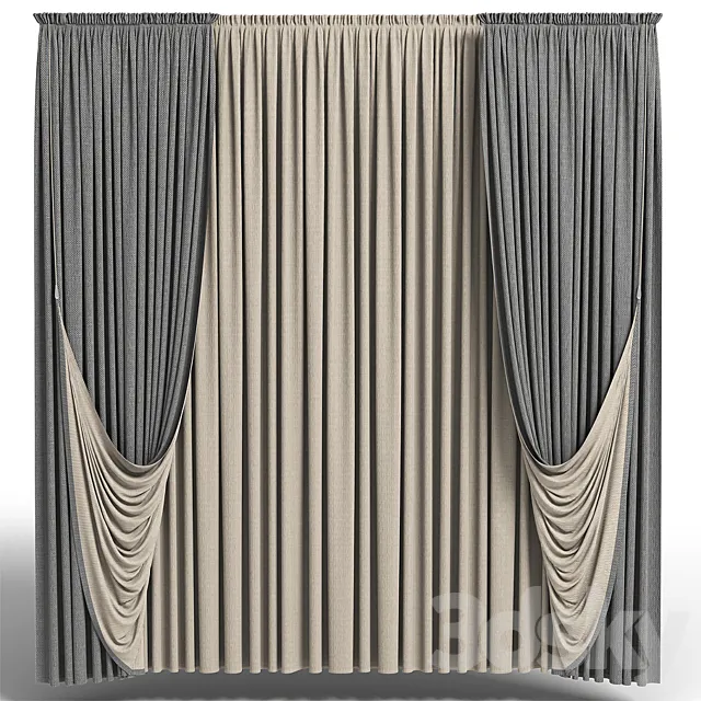 curtains 3DModel
