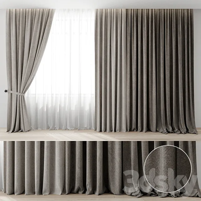 Curtains 3DModel