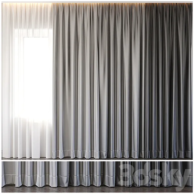 Curtains 4 3DModel