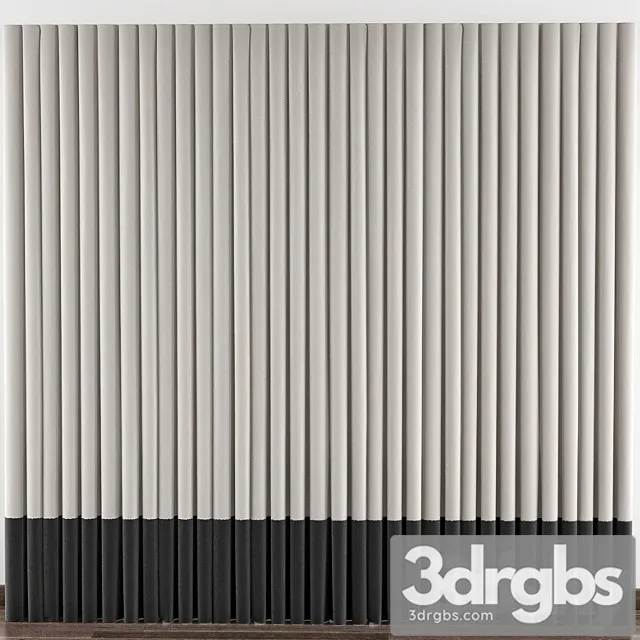 Curtains number 103 3D Model Free