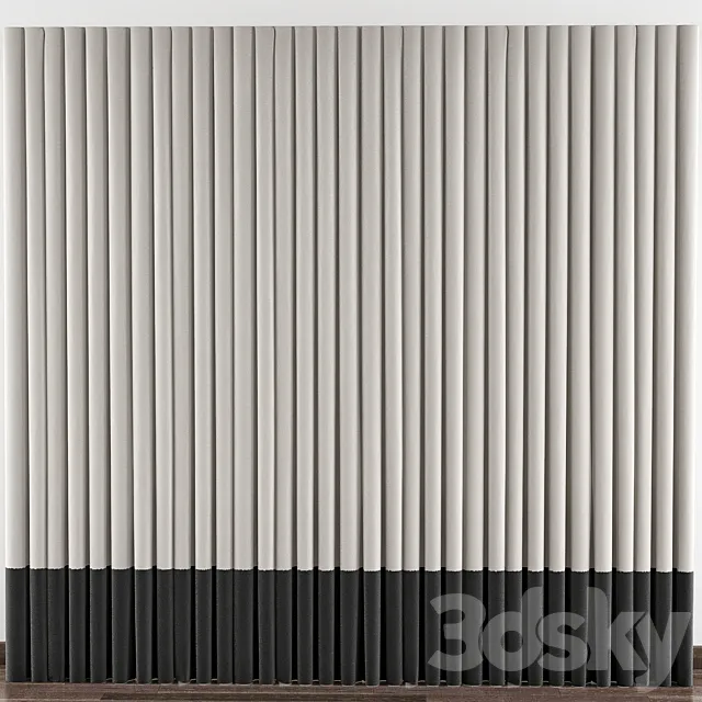 Curtains number 103 3D Model