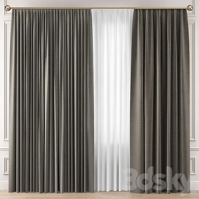 Curtains Premium PRO ?33 3DModel