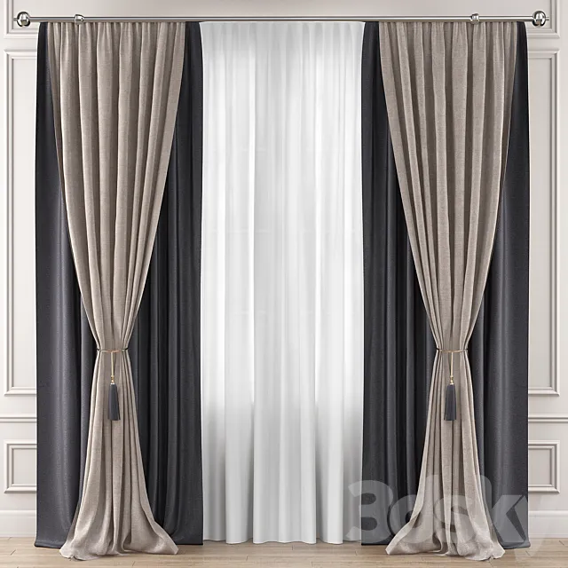 Curtains Premium PRO No. 12 3DModel