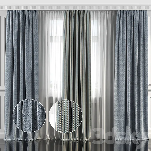 Curtains with window 130 Free Download