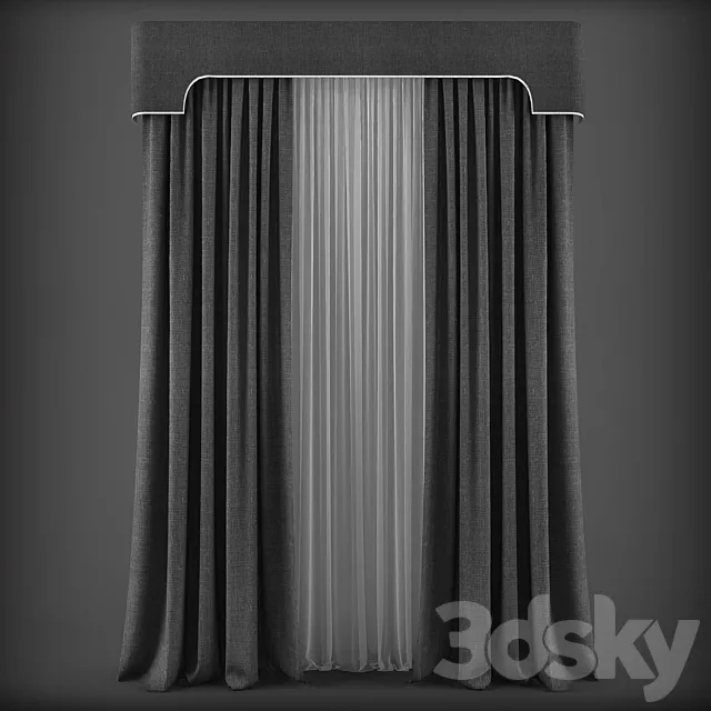 Curtains269 3D Model