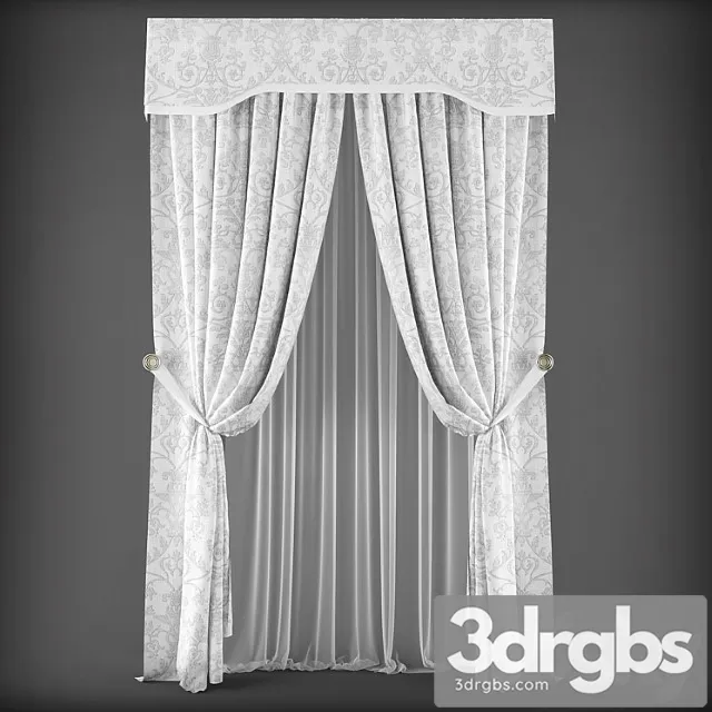 Curtains325 3D Model Free
