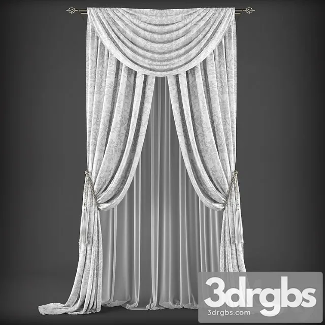Curtains329 3D Model Free