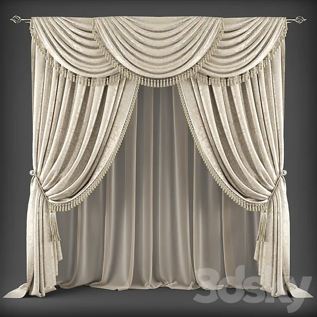 Curtains335 3DModel