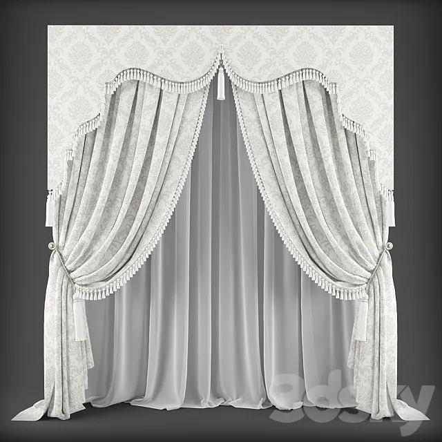 Curtains345 3DModel
