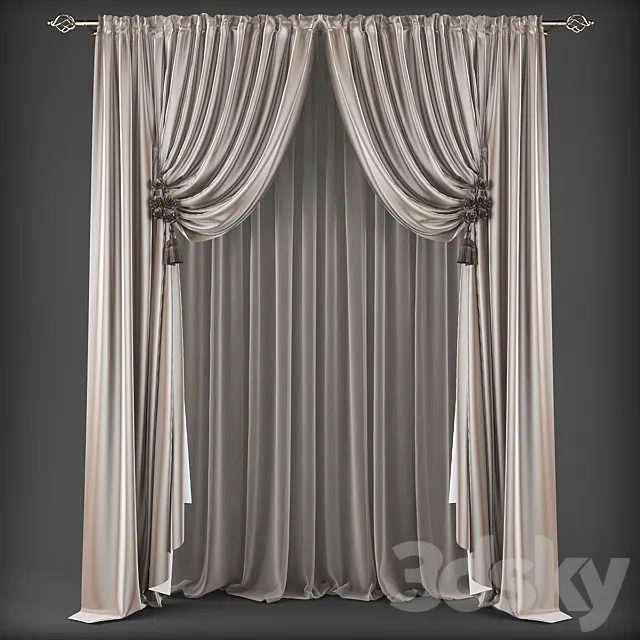Curtains365 3DModel