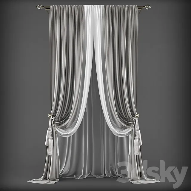 Curtains403 3DModel