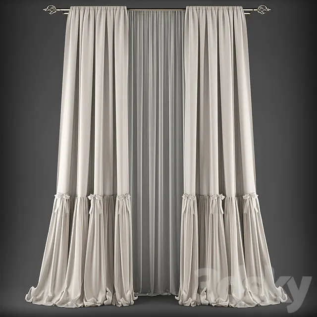 Curtains419 3DModel