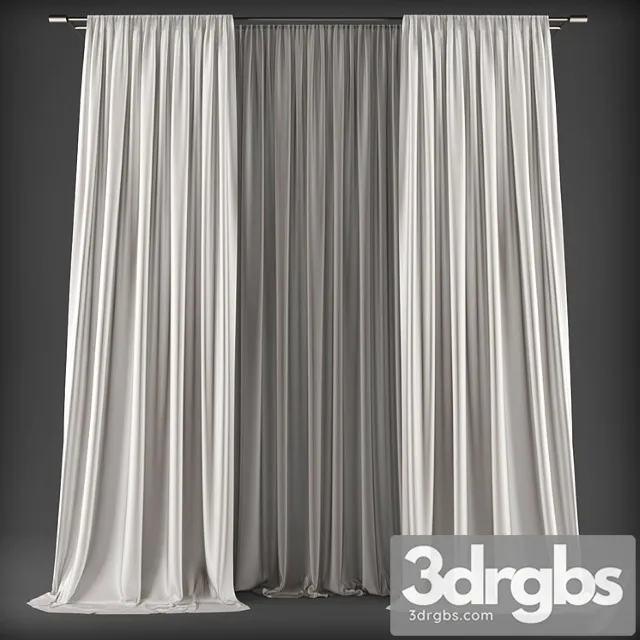 Curtains452 3D Model Free