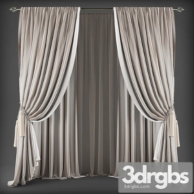 Curtains453 3D Model Free