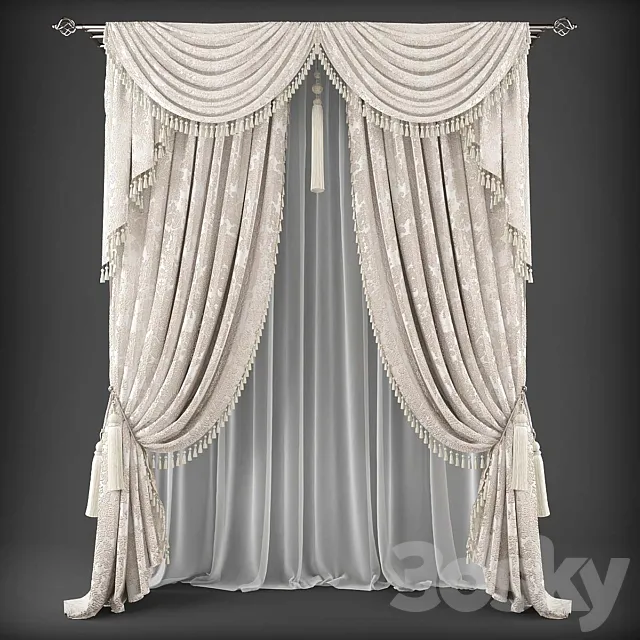 Curtains483 3DModel