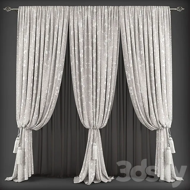 Curtains501 3D Model