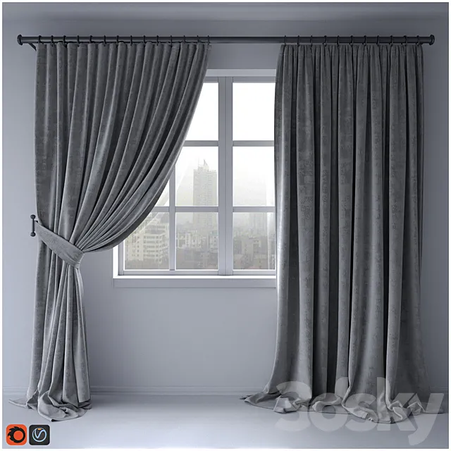curtains_03 3DModel